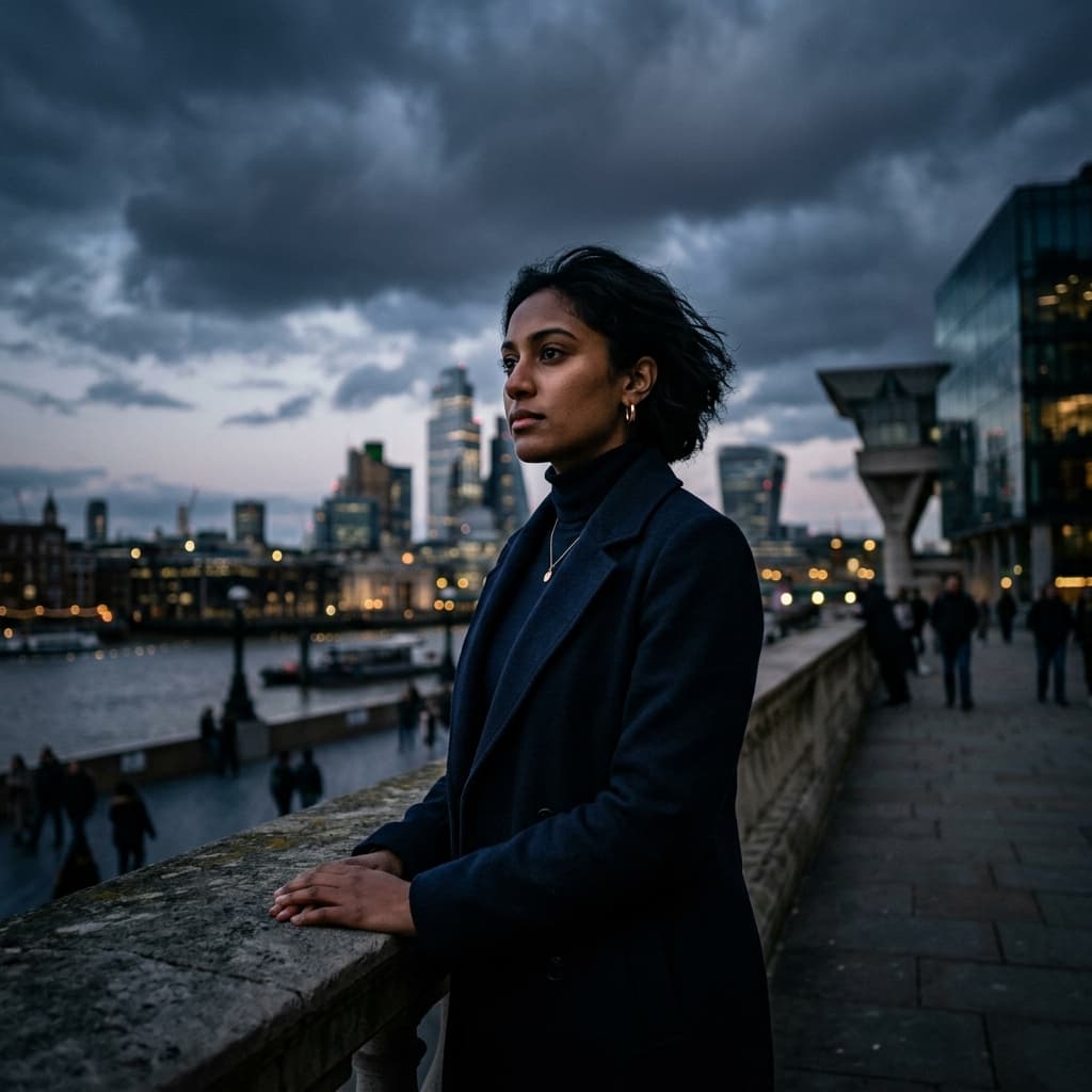 Aesthetic portrait of a young leader